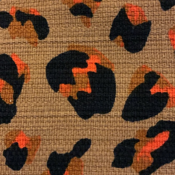 LOFT Cheetah Print Cotton Mini Skirt - Picture 4 of 7